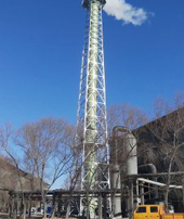 张家口矾山磷矿项目（口径dn1500mm，高度45m玻璃钢塔架式烟囱）